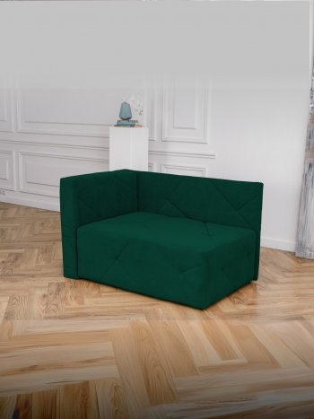 Диван 1010 изумруд, левый (BRENDOSS) в Серове - serov.mebel-e96.ru