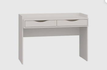 Стол письменный, арт.6-01111, кашемир серый (ГК) в Серове - serov.mebel-e96.ru