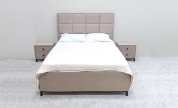 Кровать с подъемным механизмом Мега беж (Лин) в Серове - serov.mebel-e96.ru
