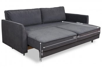 Диван 930 графит (Brendoss) в Серове - serov.mebel-e96.ru