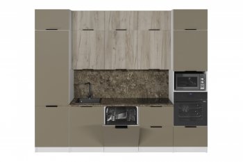 Кухонный гарнитур Альба экстра 2 3000 мм (ПМ)  (Герда) в Серове - serov.mebel-e96.ru