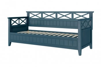 Кровать из массива Амелия сапфир без ящиков (БМ) в Серове - serov.mebel-e96.ru