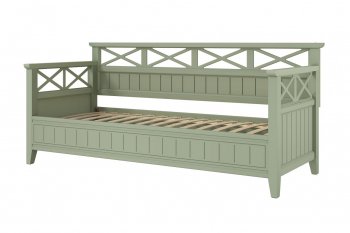 Кровать из массива Амелия зеленый самшит (БМ) в Серове - serov.mebel-e96.ru