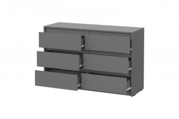 Комод Айден КМ06-1200 серый графит (ИЦ) в Серове - serov.mebel-e96.ru