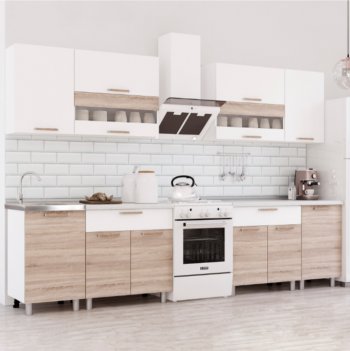 Кухонный гарнитур Айсбери 2400 мм (БТС) в Серове - serov.mebel-e96.ru