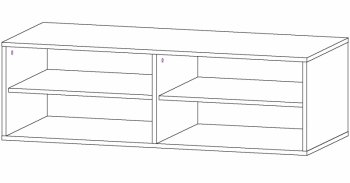 Стенка Айвори (АстридМ) в Серове - serov.mebel-e96.ru