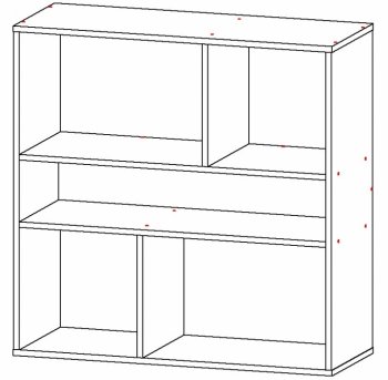 Стенка Айвори (АстридМ) в Серове - serov.mebel-e96.ru