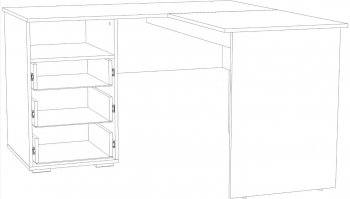 Стол письменный Банни НМ 041.41 (Silva) в Серове - serov.mebel-e96.ru