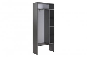 Прихожая Баско К1 (графит) (Мебельсон) в Серове - serov.mebel-e96.ru