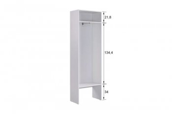 Прихожая Баско К8 (графит) (Мебельсон) в Серове - serov.mebel-e96.ru