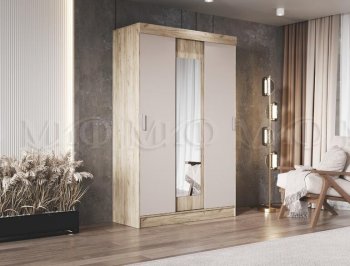 Спальный гарнитур Бася крафт/кашемир (Миф) в Серове - serov.mebel-e96.ru