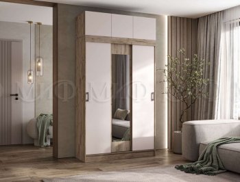 Спальный гарнитур Бася крафт/кашемир (Миф) в Серове - serov.mebel-e96.ru