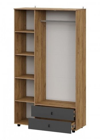 Шкаф 1200 мм трехстворчатый (с ящиками) Байкал (СВ) в Серове - serov.mebel-e96.ru