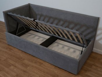 Диван-кровать Бенто с ПМ, велюр Маус (ДСВ) в Серове - serov.mebel-e96.ru