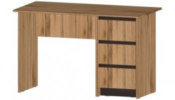 Стол с ящиками Бостон Дуб вотан (Лин) в Серове - serov.mebel-e96.ru