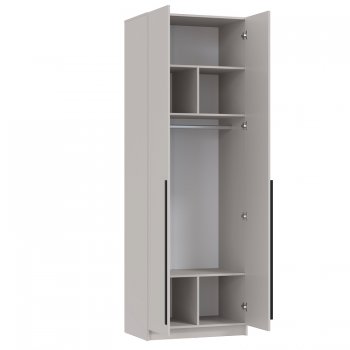 Шкаф 800 мм 67.14 Брандо ЛДСП кашемир (высота 2400) (Олмеко) в Серове - serov.mebel-e96.ru