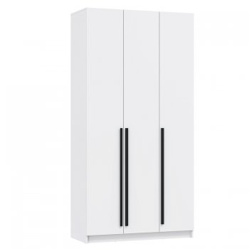 Шкаф 1200 мм 67.12 Брандо ЛДСП Белый (высота 2400) (Олмеко) в Серове - serov.mebel-e96.ru