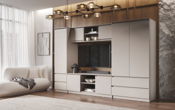 Стенка Челси Кашемир (Миф) в Серове - serov.mebel-e96.ru