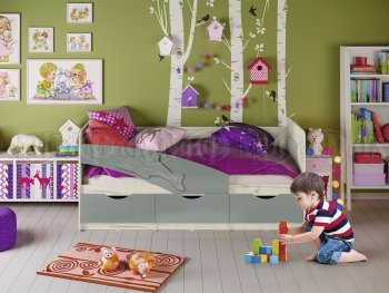 Кровать Дельфин шарли бриз (Миф) в Серове - serov.mebel-e96.ru