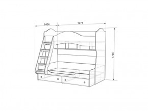 Набор детской мебели Алиса (модульная) в Серове - serov.mebel-e96.ru