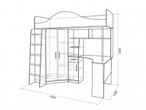 Набор детской мебели Амели (модульная) в Серове - serov.mebel-e96.ru