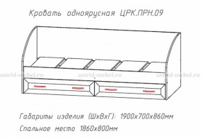 Набор детской мебели Принцесса (модульный) (АстридМ) в Серове - serov.mebel-e96.ru