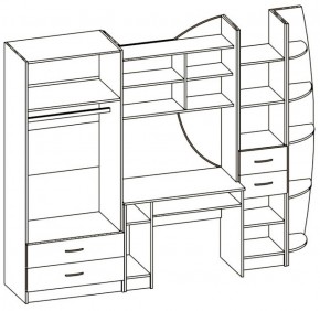 Детская Юниор 2 (МФД металлик) в Серове - serov.mebel-e96.ru