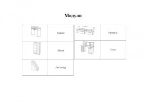 Набор детской мебели Юта (Ярофф) в Серове - serov.mebel-e96.ru