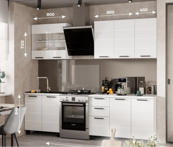 Кухонный гарнитур Диана 2 м (БТС) в Серове - serov.mebel-e96.ru