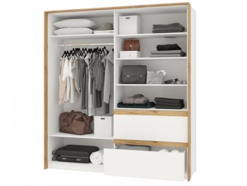 Шкаф 2000 мм Дубай сек №11 (Росток) в Серове - serov.mebel-e96.ru