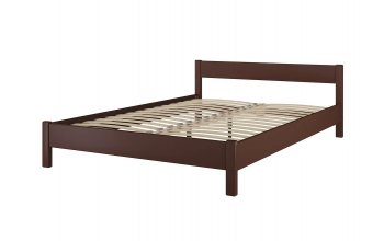 Кровать из массива Эби Орех (БМ) в Серове - serov.mebel-e96.ru