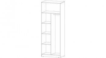 Шкаф 800 мм Элегант Белый (Лин) в Серове - serov.mebel-e96.ru