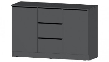 Спальный гарнитур Элегант, графит, модульный (Лин) в Серове - serov.mebel-e96.ru