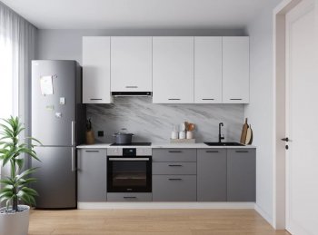 Кухонный гарнитур Элеганция 2400 мм Sanvut в Серове - serov.mebel-e96.ru