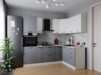 Угловой кухонный гарнитур Элеганция 2400*1600 мм Sanvut в Серове - serov.mebel-e96.ru