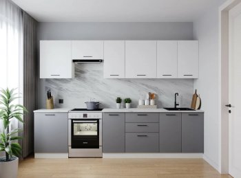 Кухонный гарнитур Элеганция 3000 мм (Санвут) в Серове - serov.mebel-e96.ru