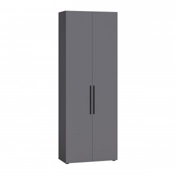 Шкаф для одежды 800 мм Эйр 13.340 графит (Моби) в Серове - serov.mebel-e96.ru