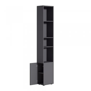 Шкаф торцевой Эйр 16.323 графит (Моби) в Серове - serov.mebel-e96.ru