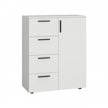 Комод Эйр 16.241 белый (Моби) в Серове - serov.mebel-e96.ru