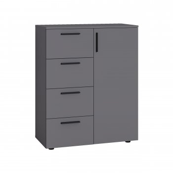 Комод Эйр 16.241 графит (Моби) в Серове - serov.mebel-e96.ru