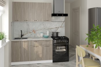 Кухонный гарнитур Фьюджи 1400 мм (Герда) в Серове - serov.mebel-e96.ru