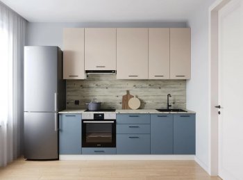 Кухонный гарнитур Фьюжн 2400 мм Sanvut в Серове - serov.mebel-e96.ru