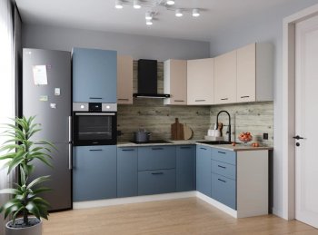 Угловой кухонный гарнитур Фьюжн 2400*1600 мм Sanvut в Серове - serov.mebel-e96.ru