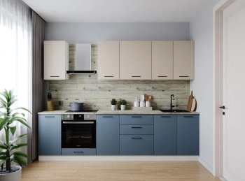 Кухонный гарнитур Фьюжн 2800 (Санвут) в Серове - serov.mebel-e96.ru