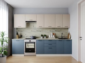 Кухонный гарнитур Фьюжн 3000 мм (Санвут) в Серове - serov.mebel-e96.ru