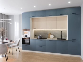 Кухонный гарнитур Фьюжн 3400 мм (Санвут) в Серове - serov.mebel-e96.ru