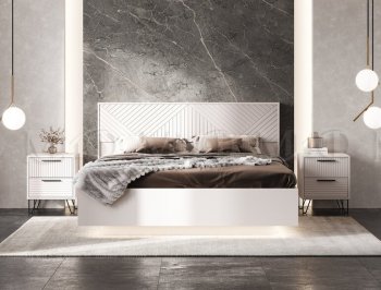 Кровать парящая с ПМ Флэш кашемир (Миф) в Серове - serov.mebel-e96.ru