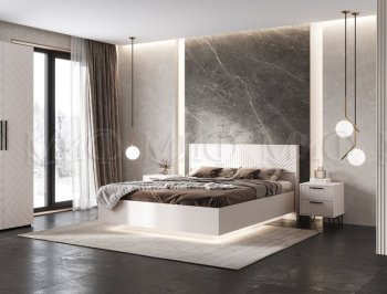 Кровать парящая с ПМ Флэш кашемир (Миф) в Серове - serov.mebel-e96.ru