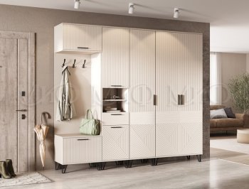 Прихожая Флэш модульная, кашемир (Миф) в Серове - serov.mebel-e96.ru