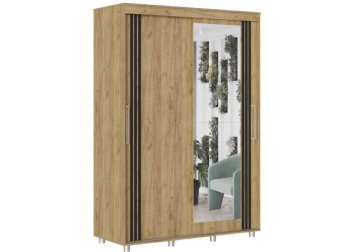 Шкаф-купе 1500 мм Форест крафт золотой(Стиль) в Серове - serov.mebel-e96.ru